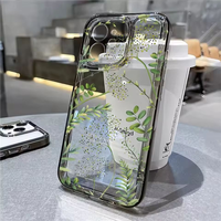 Coque de téléphone à motif de fleurs Coque antichoc pour iPhone 17 Coque arrière de protection aérienne pour iPhone 17 Pro Max 16 15 14 13