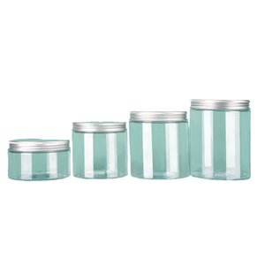 Grands pots en PET écologiques, forme personnalisée, impression numérique/sérigraphie, fabriqués au Vietnam, couvercles à vis faciles à ouvrir, pour snacks, aliments pour animaux, desserts - Product Image 1