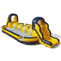 Jeu gonflable géant Wipeout Obstacle Challenge pour événements en plein air, fêtes foraines et locations pour fêtes