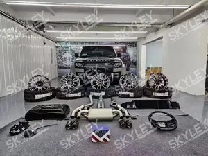 Land Rover Defender egzoz için performans Valved egzoz Catback sistemi