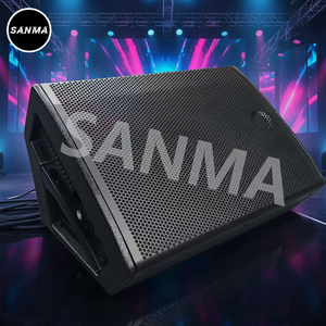 Enceintes de scène coaxiales actives NX 15-SMA à 2 voies, 15 pouces, aimant néodyme, contreplaqué de bouleau, avec une puissance de crête de 1400 W - Product Image 1