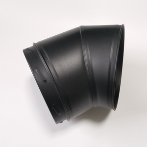 Tuyau de poêle à double paroi OEM d'usine <span class=keywords><strong>pour</strong></span> poêle à <span class=keywords><strong>bois</strong></span>, cheminée, <span class=keywords><strong>coude</strong></span> à <span class=keywords><strong>90</strong></span> degrés - Product Image 3