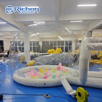 Enfants gonflables géants de tente de dôme de PVC de plastique Offres Spéciales sautant la Chambre de bulle pour des événements de partie
