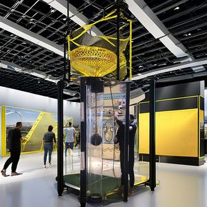 Differenza di pressione del cilindro a sfera pneumatico giocattolo interattivo per bambini con mostra scientifica <span class=keywords><strong>giochi</strong></span> - Product Image 5