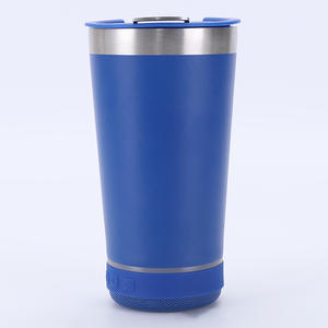 Gobelet isotherme en acier inoxydable 304 avec ouvre-bouteille, haut-parleur extérieur et verre à bière audio - Product Image 3