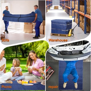 Bền Tái Sử Dụng Bông Không Dệt Di Chuyển Miếng Đệm Chăn Biểu Tượng Tùy Chỉnh Bảo Vệ Đồ Nội Thất Đóng Gói Loại Bỏ Di Chuyển Chăn - Product Image 6