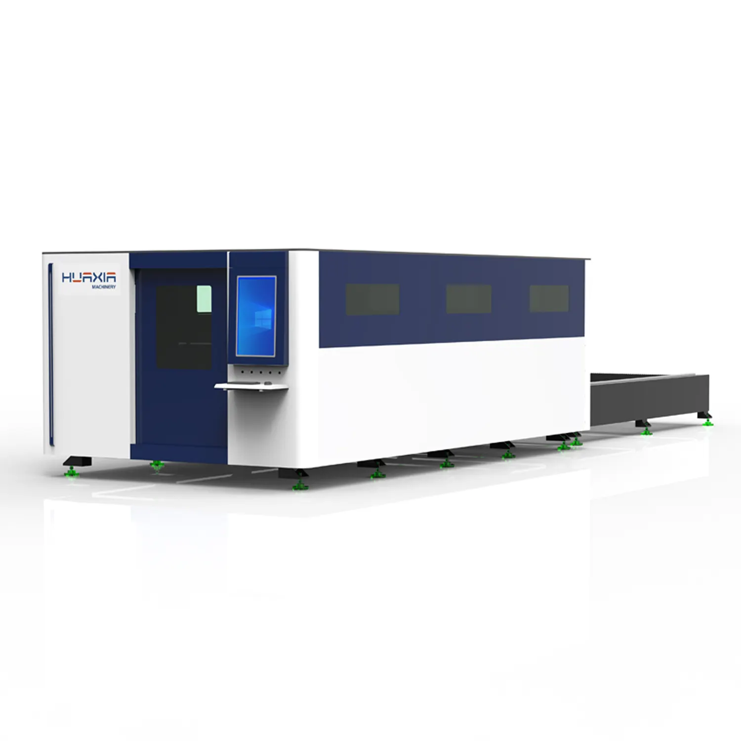 Máquina de corte a laser para metal, plataforma de operação de alta produtividade e alta segurança, totalmente fechada, com alta capacidade de troca