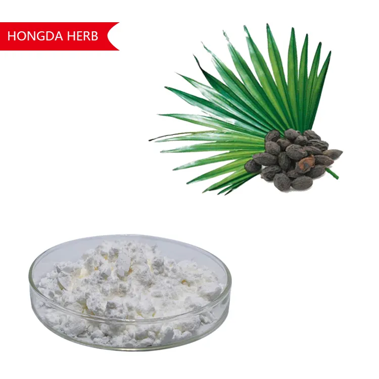 HONGDA โรงงานซัพพลาย25% 45% 85% กรดไขมันเห็น Palmetto สารสกัดจากผง