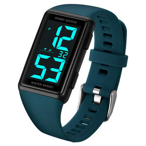 <span class=keywords><strong>Reloj</strong></span> Deportivo Digital Skmei 1862 <span class=keywords><strong>con</strong></span> Logotipo Personalizado, <span class=keywords><strong>Reloj</strong></span> de Pulsera para Hombre, Resistente al Agua, Cronómetro, Alarma, Rectangular, LED - Product Image 3