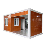 Maison conteneur préfabriquée modulaire à assemblage rapide 20ft 40ft pour bureau, hôtel, camp