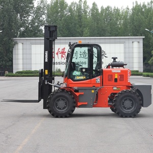 Fábrica Topsense, venta al por mayor, carretilla elevadora de 3 toneladas, carretilla elevadora todoterreno con tracción en las cuatro ruedas, carretilla elevadora diésel multifuncional para terrenos difíciles - Product Image 5