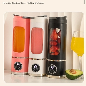 Nuevo Exprimidor Portátil Inalámbrico con Pantalla Digital, Recargable por USB, Temporizador, Multifuncional, con Asa - Product Image 5