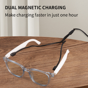 Gafas Inteligentes Bluetooth Ultraligeras de 29g, Totalmente Transparentes, Anti Luz Azul, Fotocromáticas, Táctiles, Autoemparejamiento, Traducción por IA, Protección UV, para Deportes al Aire Libre - Product Image 6