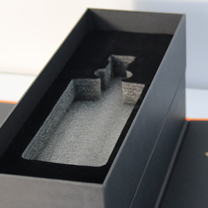 Tùy Chỉnh Sang Trọng Rượu Vang Đỏ Hộp Quà Tặng Thiết Lập 2 Lớp Cứng Nhắc PU Da Xử Lý Dập Nổi Hộp Cho Vodka Và Tequila Món Quà Giáng Sinh - Product Image 4