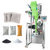 Machine de remplissage et de scellage verticale entièrement automatique de qualité alimentaire pour sachets en plastique, idéale pour les granulés de thé aux herbes et les filtres.