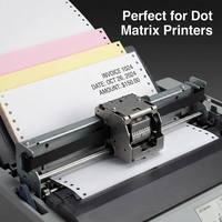 Papier autocopiant NCR CF, double face enduit, pour formulaires de bureau et emballage, emballage en rame