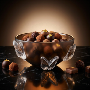 Bol à fleurs en verre artisanal de style méditerranéen, écologique et durable, idéal pour la table, vente en gros populaire - Product Image 3