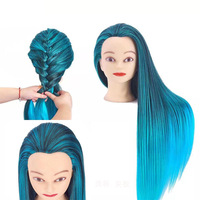 Poupée factice tête de Mannequin d'entraînement de cheveux humains tête de Mannequin d'entraînement de cheveux humains vente en gros