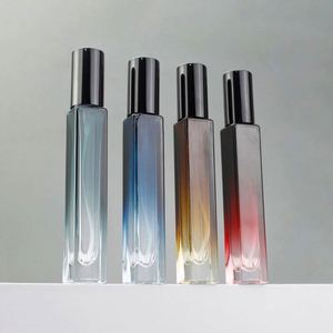 Custom Luxury 10ml Square Travel Perfume Glass Bottles Empty Refillable Fine Mist Pump Sprayer Excellent Sealing Screen Printed - Product Image 3