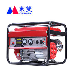 Generador de Gasolina Dongshuang 220V 380V Monofásico para Uso en Construcción al Aire Libre - Product Image 1