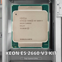 Digunakan untuk Xeon E5 2660 V3 10-Core 2.6GHz 25MB L3 Cache 12nm Server CPU LGA2011-V3 Motherboard Combo Kit Virtualisasi