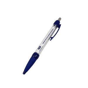 Bolígrafo Retráctil Personalizado al por Mayor con Logotipo, Empuñadura de Plástico y Goma, Ancho de Escritura de 0.5 mm, Económico - Product Image 4