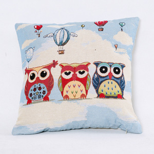 Современная квадратная наволочка для офисного кресла и дивана, новая серия с вышивкой совы, наволочка с волосами для домашнего использования - Product Image 5