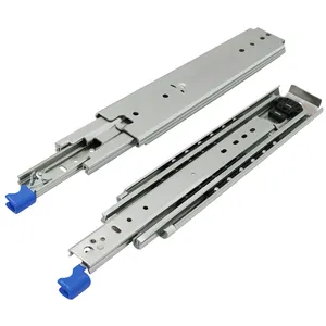 HVPAL 7613 76mm 28inch Inner Frame Detachable Assembly Function Side Mounting Telescopic Heavy Duty Drawer Slides With Lock