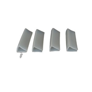 Silicone U-shaped Strip Self-Adhesive Anti-collision Decorative <b>Edging</b> For Mechanical Glass - Product Image 1
