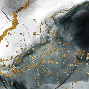 NGHỆ THUẬT Vải Bố Lớn Trừu Tượng Với Ánh Vàng Lấp Lánh Để Trang Trí Tường Nhà Và Văn Phòng - Product Image 3