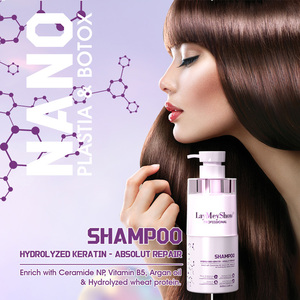LayMeyShow NANO Crème Réparatrice Hydratante Lissante Bio et <span class=keywords><strong>Shampoing</strong></span> Nourrissant pour Cheveux Secs et Abîmés – Coffret Soin Capillaire pour Femme - Product Image 6
