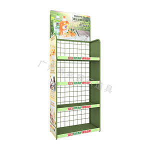 Étagère de promotion double face Yuexin en métal sur mesure 1000*300*2000 pour snacks, boissons et produits chimiques quotidiens - Product Image 2