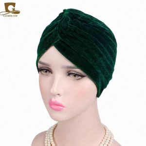 GTOP Wholesale Custom Logo African Turban Head Wrap <b>Twist</b> Chemo Sleeping Caps Soft Comfortable for Women - Product Image 3