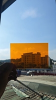 Feuilles d'acrylique transparentes de couleur orange de 1 mm, 2 mm, 3 mm, 4 mm / Feuilles de plexiglas