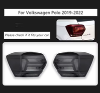 Für VW Polo Rückleuchte Hohe Helligkeit Plug-and-Play Blinker Bremslicht Rote Linse Neu 2019-2022