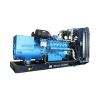 Générateur diesel industriel de grande capacité 2000kW 2500kVA 12M55G2750/5 Groupe électrogène de centrale diesel Baudouin avec panneau numérique