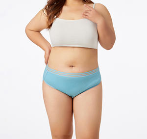 Culottes Menstruelles Vente en gros Culottes menstruelles étanches à quatre couches sans couture Sous-vêtements pour femmes - Product Image 5