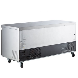 Réfrigérateur-congélateur sous comptoir en acier inoxydable à 3 portes pour hôtel, restaurant et commerce - Product Image 1