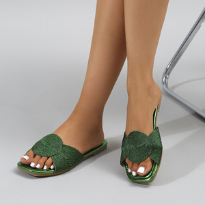 <span class=keywords><strong>Sandali</strong></span> piatti <span class=keywords><strong>estivi</strong></span> da donna di design 2025 di alta qualità con soletta in TPR, ciabatte sexy alla moda all'ingrosso - Offerta calda - Product Image 6