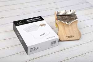 Kalimba Gecko K17CAP di Alta Qualità, 17 Tasti, Prezzo all'Ingrosso, Tono B, Kalimba in Legno di Canfora con Denti in Acciaio, Pianoforte a Pollice - Product Image 3