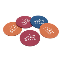 Sous-verre en PVC à motif gaufré, lavable, anti-usure, protection de table, tapis pour tasses