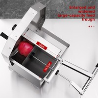 QY-L10 Multifunctionele Groente- en Fruitsnijder Commerciële Melktheewinkel Citroen Aardappel Lotuswortel Snijgereedschap Handbediend