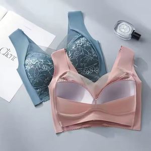Soutiens-gorge sexy sans coutures pour femmes, <span class=keywords><strong>grande</strong></span> <span class=keywords><strong>taille</strong></span>, en dentelle, sans armatures, push-up, débardeur, sous-vêtements de sport, lingerie - Product Image 3