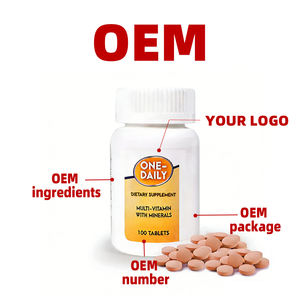 OEM/ODM Soporte Nutricional Diario Integral para 22 Nutrientes Esenciales en Tabletas de Vitaminas y Minerales con Alto Contenido - Product Image 3