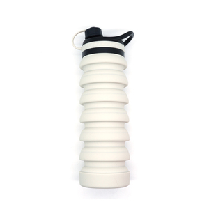 Bouteille d'eau pliable en silicone portable personnalisable avec logo – Nouveauté 2025 – Offre Spéciale - Product Image 2