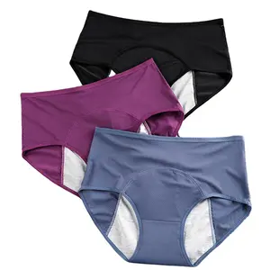 Bragas de tiro medio absorbentes para mujer, ropa interior de maternidad posparto a prueba de agua, gran precio