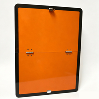 Panneau d'avertissement de danger pliable en aluminium 400x300mm, plaque réfléchissante pour marchandises dangereuses, type pliable, pour semi-remorque