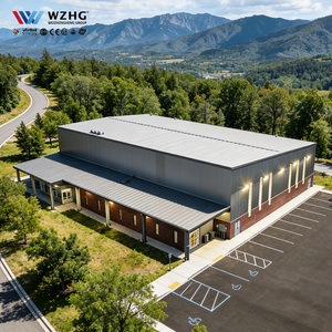 Edificio Metálico Prefabricado para Fábrica, Diseño Inteligente, Acero Q355B, Viga Sólida en Forma de H, Vida Útil de 50 Años - Product Image 1