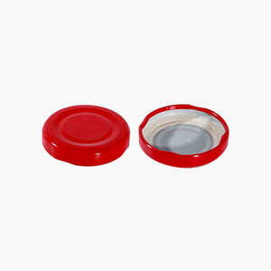 Vente en gros de contenants à gâteau en verre vides, petits, mini, portables, bon marché, avec étiquette personnalisée Newray, 25 ml, 1 oz, couvercles en métal, logo personnalisé, voyage, nourriture - Product Image 5