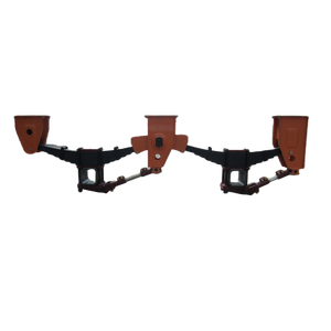 China Fábrica Direta Novo 2-3 Eixo Americano Tipo Semi-Reboque Peças 13T 16T Suspensão Mecânica com Folha Primavera Venda Quente - Product Image 6